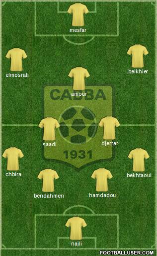 Chabab Ahly Bordj Bou Arréridj Formation 2012