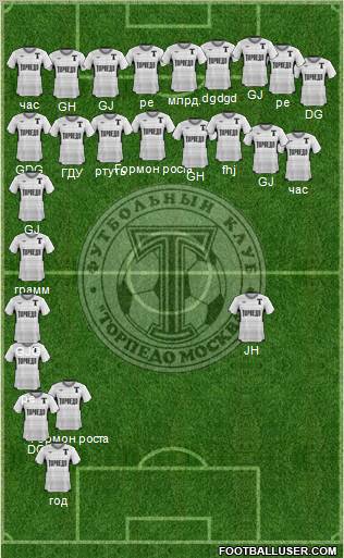 Torpedo Moscow Formation 2012