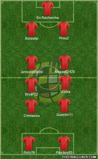 Spain Formation 2012