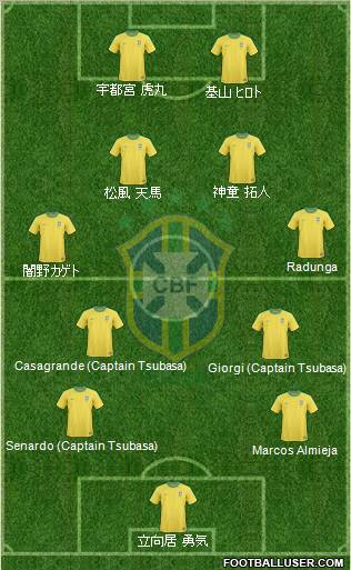 Brazil Formation 2012