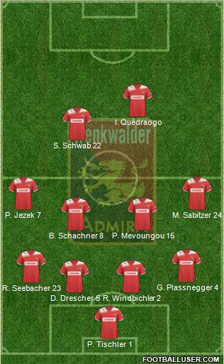 FC Admira Wacker Formation 2012