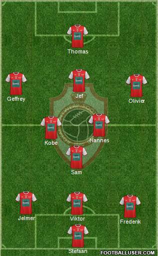 R Antwerp FC Formation 2012