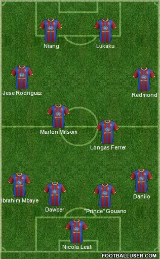 Crystal Palace Formation 2012