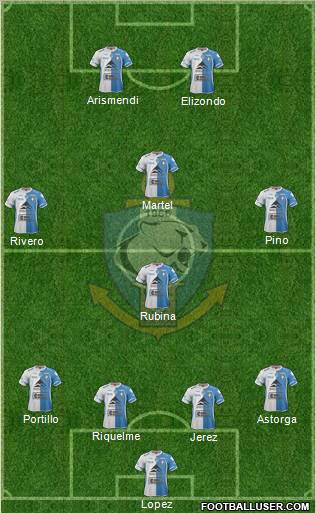 CD Antofagasta S.A.D.P. Formation 2012