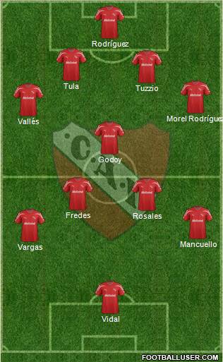 Independiente Formation 2012
