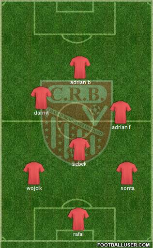 Chabab Riadhi Belouizdad Formation 2012