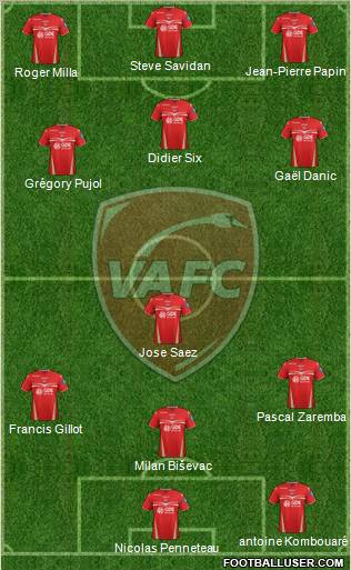Valenciennes Football Club Formation 2012