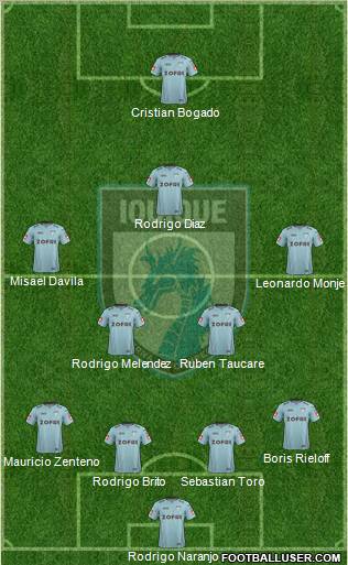 CD Municipal Iquique S.A.D.P. Formation 2012