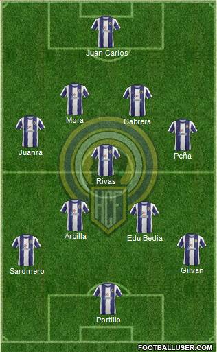 Hércules C.F., S.A.D. Formation 2012