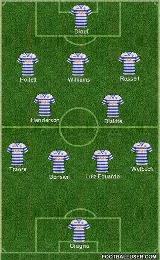 Queens Park Rangers Formation 2012