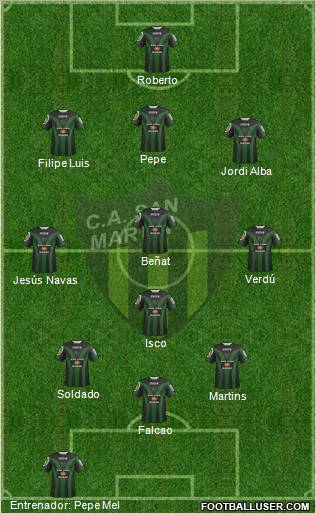 San Martín de San Juan Formation 2012