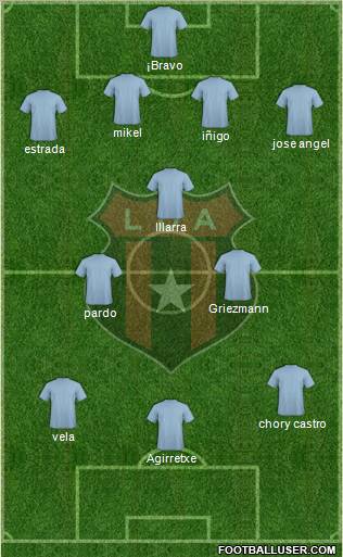 Liga Deportiva Alajuelense football formation