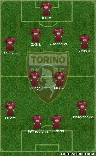 Torino Formation 2012