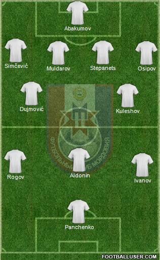Mordovia Saransk Formation 2012