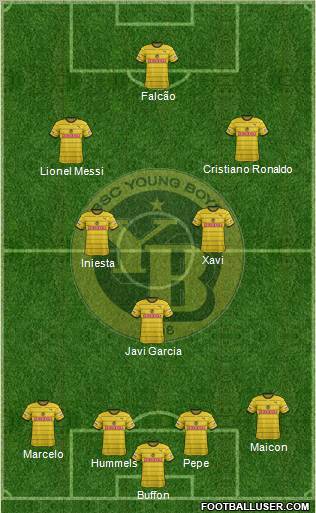 BSC Young Boys Formation 2012