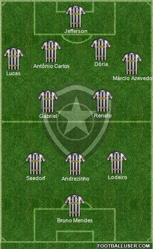 Botafogo FR Formation 2012