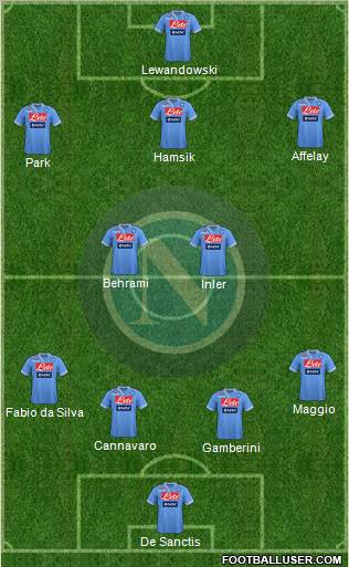 Napoli Formation 2012