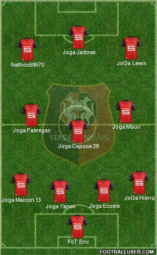 Stade Rennais Football Club Formation 2012