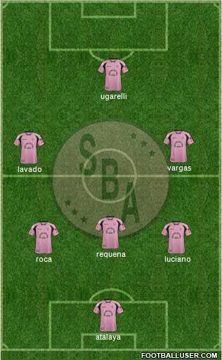 C Sport Boys A Formation 2012