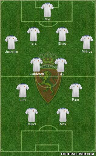 R. Zaragoza S.A.D. Formation 2012