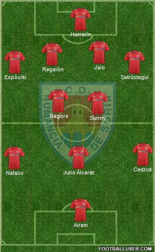 C.D. Numancia S.A.D. Formation 2012
