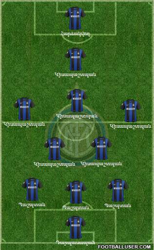 F.C. Internazionale Formation 2012
