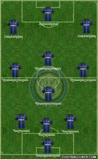 F.C. Internazionale Formation 2012