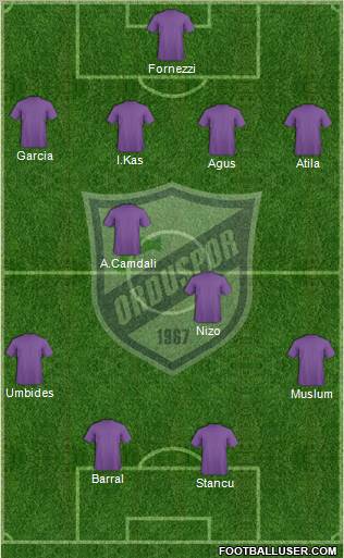 Orduspor Formation 2012