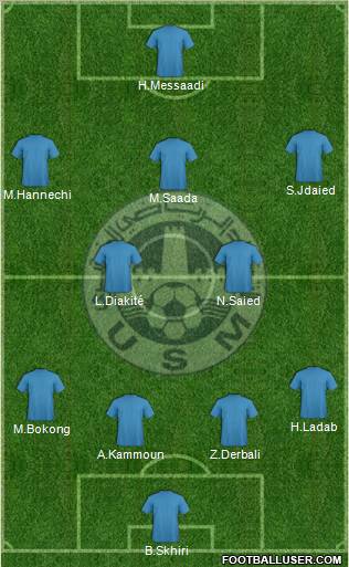 Union Sportive Monastirienne Formation 2012