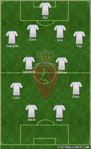 R. Zaragoza S.A.D. Formation 2012