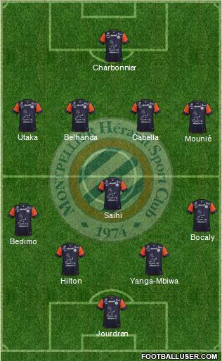 Montpellier Hérault Sport Club Formation 2012