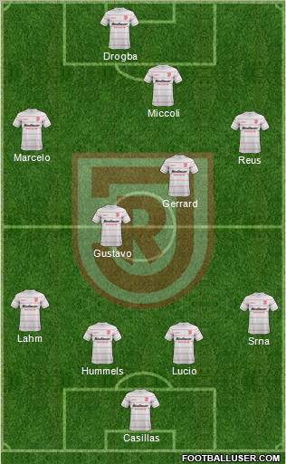 SSV Jahn 2000 Regensburg Formation 2012