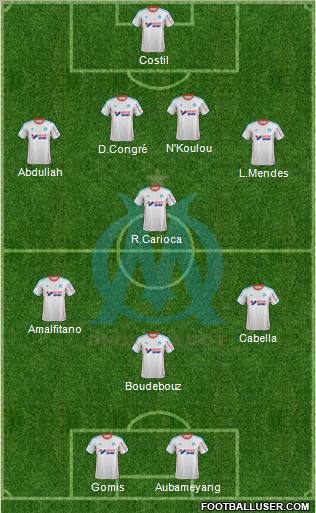 Olympique de Marseille Formation 2012