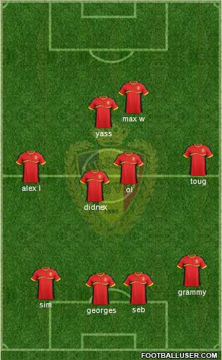 Belgium Formation 2012
