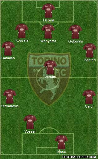 Torino Formation 2012