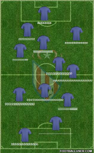 Moghreb Atlético de Tétouan Formation 2012