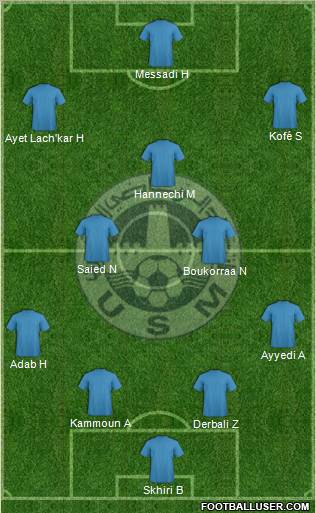 Union Sportive Monastirienne Formation 2012