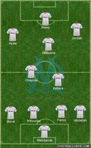 Olympique de Marseille Formation 2012