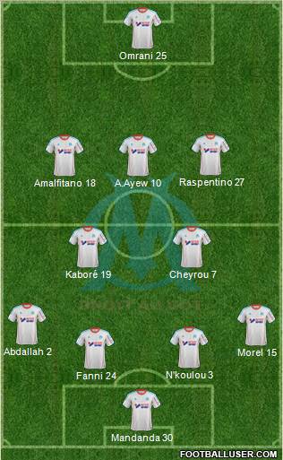Olympique de Marseille Formation 2012