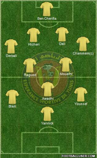 Espérance Sportive de Tunis Formation 2012