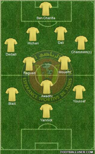 Espérance Sportive de Tunis football formation