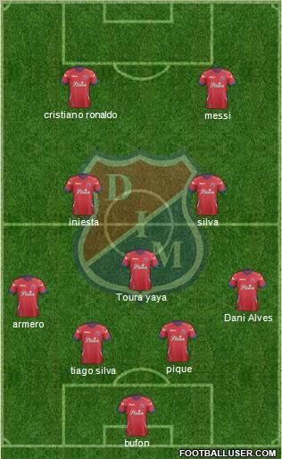 CD Independiente Medellín Formation 2012