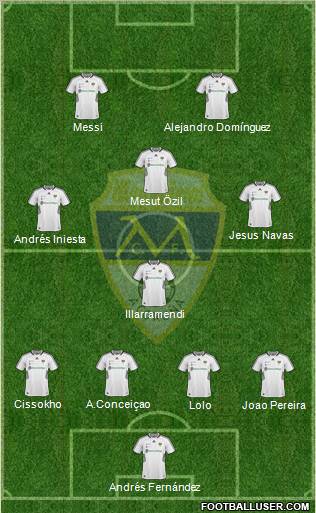 Montañeros C.F. B.G. Formation 2012