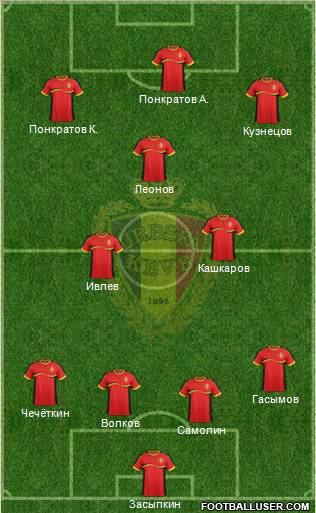 Belgium Formation 2012