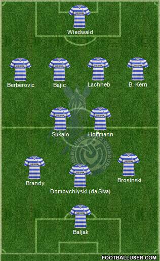 MSV Duisburg Formation 2012