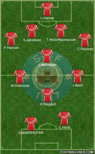 Silkeborg Idrætsforening Formation 2012