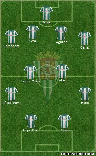 Córdoba C.F., S.A.D. Formation 2012