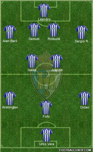 S.D. Ponferradina Formation 2012