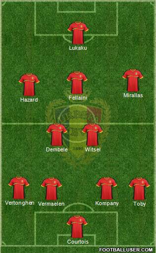 Belgium Formation 2012