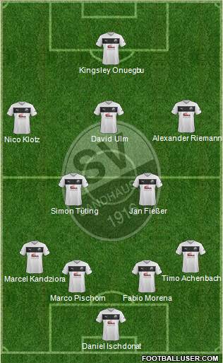 SV Sandhausen Formation 2012